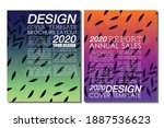 card template colorful vector... | Shutterstock .eps vector #1887536623