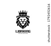 Lion King Abstract Logo  ...