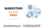 vector marketing banner design... | Shutterstock .eps vector #1960066939