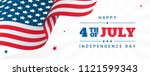 4th Of July Banner Vector...