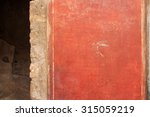 Typical Pompeian Red In Pompeii ...