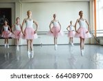Cute Little Ballerinas In Pink...
