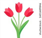 Tulip Vector. Tulips. Flat Icon ...