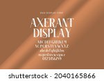 vintage decorative font with... | Shutterstock .eps vector #2040165866
