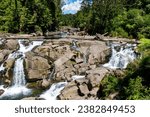 Small photo of McLaren Falls, actually multiple cascades, is located on Mangakarengorengo River, a 20 minutes easy drive from Tauranga.