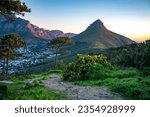 Small photo of Signal Hill sunset viewpoint over Cape Town in Western Cape, South Africa