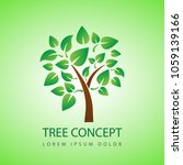 tree eco concept design | Shutterstock .eps vector #1059139166