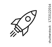 Rocket Icon Vector. Simple...