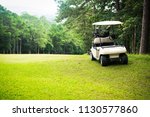 Golf Sport Concept  Golf Cart...