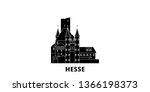 germany  hesse  upper middle... | Shutterstock .eps vector #1366198373