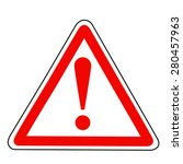 alert sign  | Shutterstock .eps vector #280457963