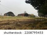 Rusty Abandoned Half Round Farm ...
