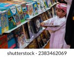 Small photo of Sharjah UAE-11-02-2023: 42nd Sharjah international book fair. "World largest book fair"
