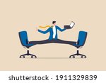 flexible work  let employee... | Shutterstock .eps vector #1911329839