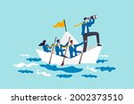 leadership to lead business in... | Shutterstock .eps vector #2002373510