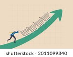 increase sales or profit ... | Shutterstock .eps vector #2011099340