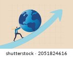 pushing world economic forward  ... | Shutterstock .eps vector #2051824616