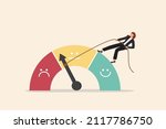 performance rating or customer... | Shutterstock .eps vector #2117786750