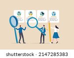 recruitment hiring process to... | Shutterstock .eps vector #2147285383
