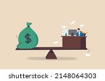 wages  salary or income  work... | Shutterstock .eps vector #2148064303