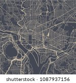 Vector Map Of The City Of...