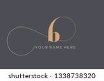 Letter B Logo.typographic Icon...