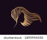 hair salon and beauty studio... | Shutterstock .eps vector #1895954350