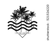 Palm Tree  Summer Graphic With...
