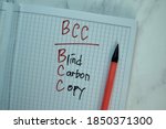 Bcc   Blind Carbon Copy Write...