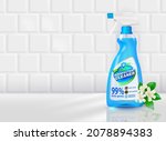 disinfectant spray ad template... | Shutterstock .eps vector #2078894383