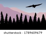 Vector Owl Silhouette Isolated...