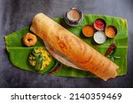 Small photo of Masala dosa is a variation of the popular South Indian dosa, which has its origins in Tuluva Udupi cuisine of Karnataka.