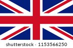 flag of great britain | Shutterstock . vector #1153566250