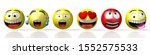 emojis  emoticons   different... | Shutterstock . vector #1552575533
