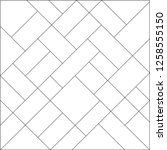 mondrian pattern vector. design ... | Shutterstock .eps vector #1258555150