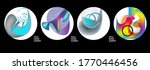 modern set of abstract banners. ... | Shutterstock .eps vector #1770446456