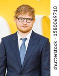 Small photo of London, UK - June 18th 2019 : Ed Sheeran attends the UK Premiere of Yesterday at the Odeon Luxe Leicester Square on 18th June 2019