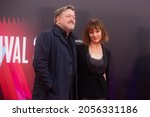 Small photo of London, UK - October 9th, 2021: Guy Garvey and Rachael Stirling attends 'The Last Night In Soho' UK Premiere during the 65th BFI London Film Festival at The Royal Festival Hall.