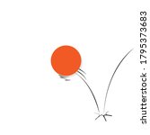 illustration of a ball bouncing ... | Shutterstock .eps vector #1795373683