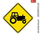 Farm Machinery Road Sign....