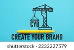 Small photo of Create Your Brand CYB is shown using a text