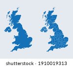 Vector Map Of The United Kingdom
