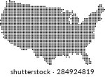 map of usa | Shutterstock .eps vector #284924819