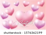 valentines day banner design... | Shutterstock .eps vector #1576362199