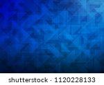 dark blue vector polygonal... | Shutterstock .eps vector #1120228133