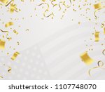 background banner for 4th july  ... | Shutterstock .eps vector #1107748070