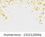 colorful balloons with... | Shutterstock .eps vector #1322120006