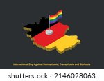 isometric germany map in... | Shutterstock .eps vector #2146028063