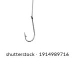 Hook attached to steel cable