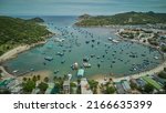Small photo of May 27, 2022: Scenery of Vinh Hy Bay, Ninh Thuan Province, Vietnam. Vinh Hy Bay is one of the four most beautiful bays of Vietnam